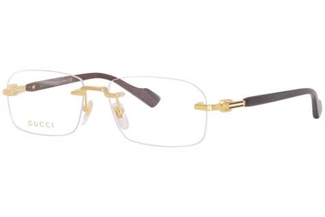 buy gucci eyeglasses online|gucci rimless eyeglasses.